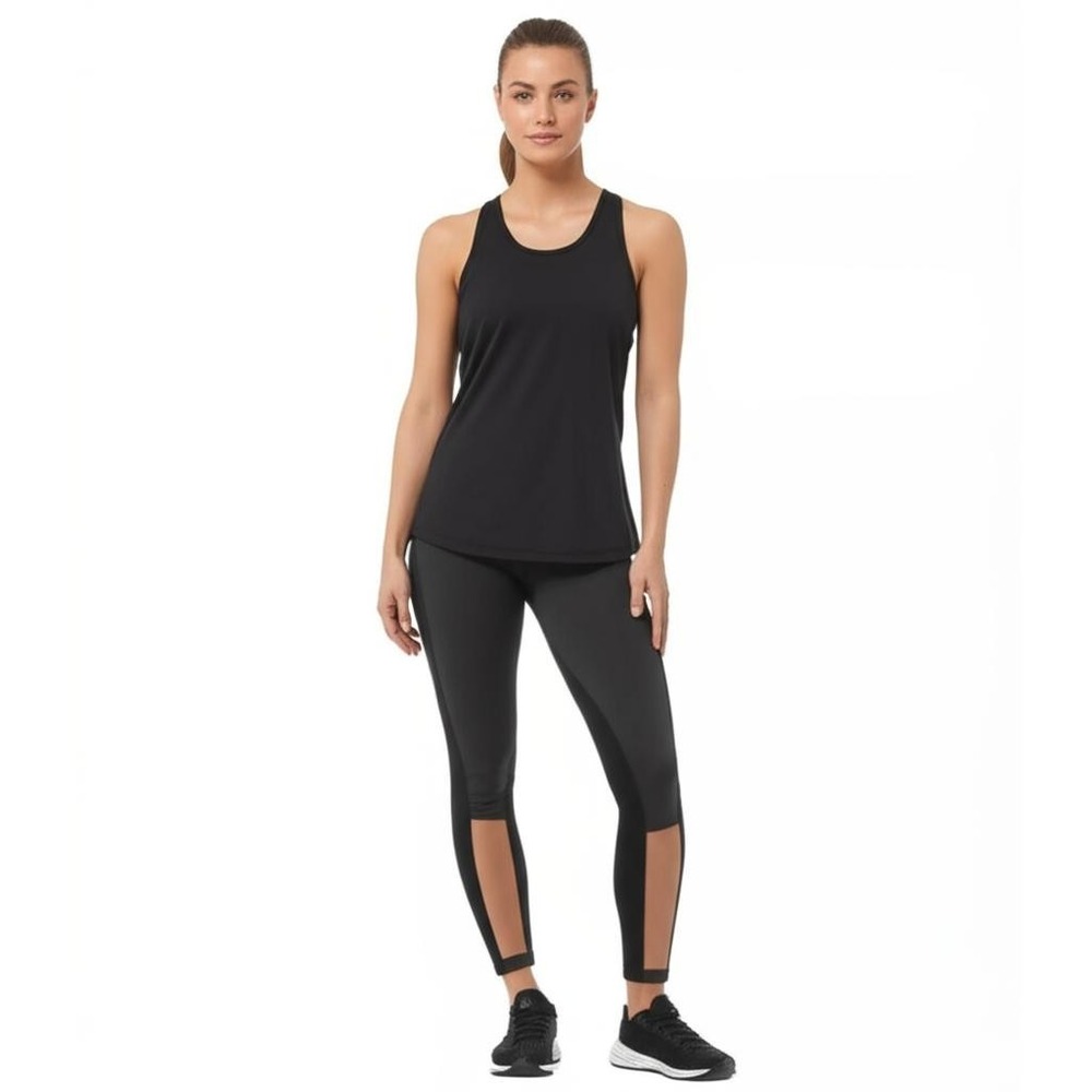 C9 By Champion Black Racerback Keyhole Back Sleeveless Athletic Tank Top XS